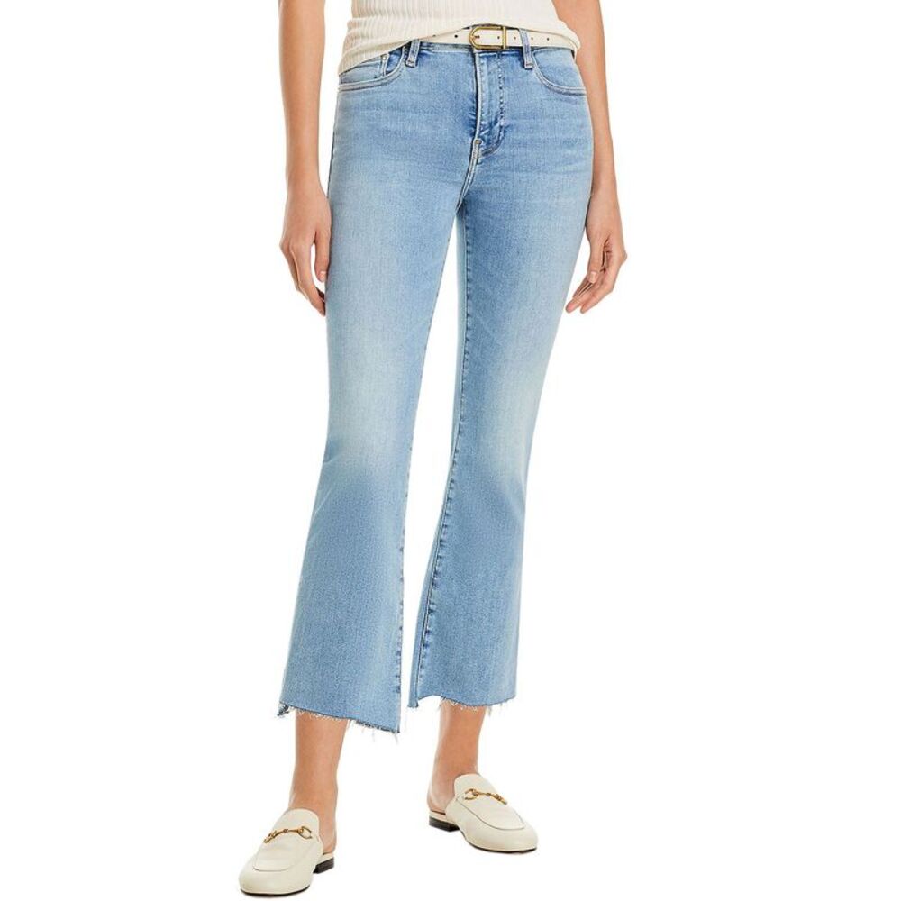 Frame Womens Jeans 28 Bootcut Le Crop Mini High Rise Cropped Colorado Blue